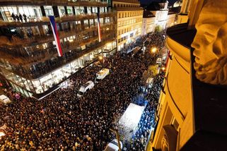 Oslavy 17. listopadu na Národní třídě nedostanou finance od ministerstva kultury - Novinky